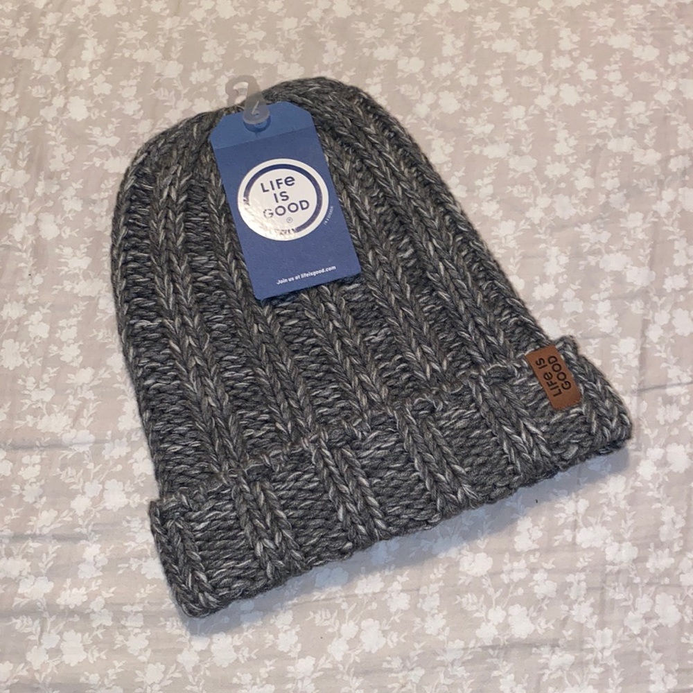 Life is Good Knit Slouch Beanie